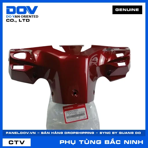 NẮP SAU TAY LÁI *R-350C* LEAD 125 — 53206K12900ZD