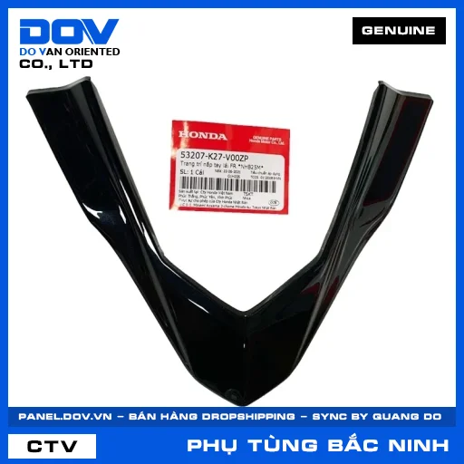 TRANG TRÍ NẮP TAY LÁI FR *NHB25M* AIR BLADE, AIR BLADE 125 — 53207K27V00ZP