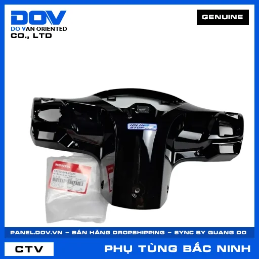 BỘ NẮP TAY LÁI SAU *NHB25M* VISION, VISION 110 — 53210K44V00ZF