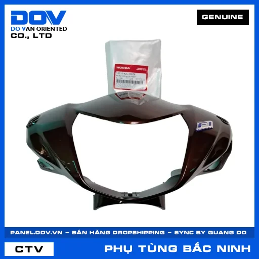 BỘ NẮP TRƯỚC TAY LÁI *YR303* VISION, VISION 110 — 53210KZLE00ZB