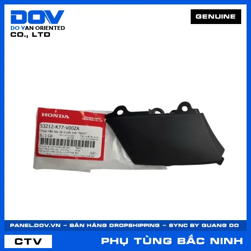 CHỤP NẮP TAY LÁI TRƯỚC TRÁI *NH1* SH, SH 125/150 — 53212K77V00ZA