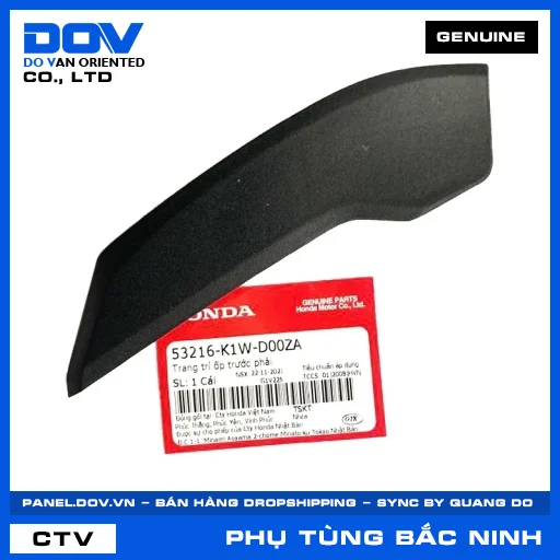 TRANG TRÍ ỐP TRƯỚC PHẢI SH, SH 350 — 53216K1WD00ZA