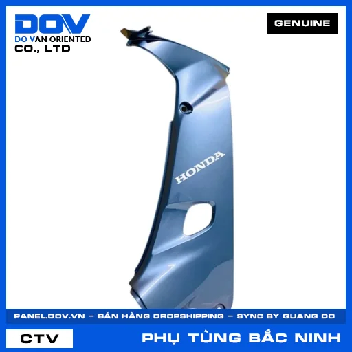 Bộ ốp yếm phải *PB141M* ghi WAVE, WAVE ALPHA — 64200KRS860ZB