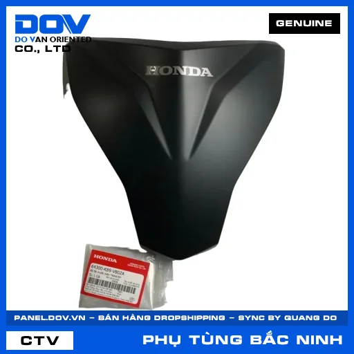 BỘ ỐP TRƯỚC TRÊN *NHA76* WAVE, WAVE ALPHA 110 — 64300K89V80ZA