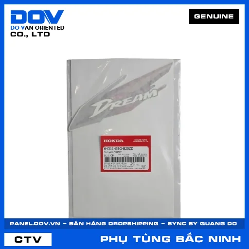 TEM YẾM *R150* DREAM — 64311GBGB20ZD
