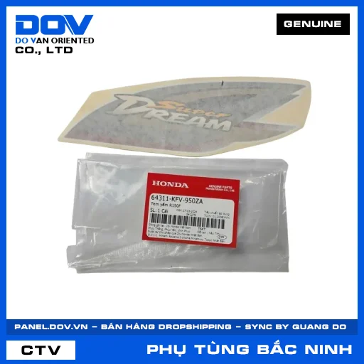 TEM YẾM R150F SUPER DREAM — 64311KFV950ZA
