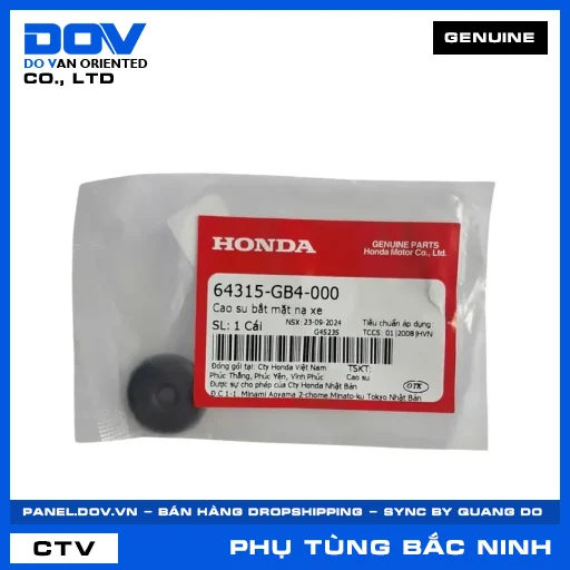 CAO SU BẮT MẶT NẠ XE SUPER DREAM — 64315GB4000