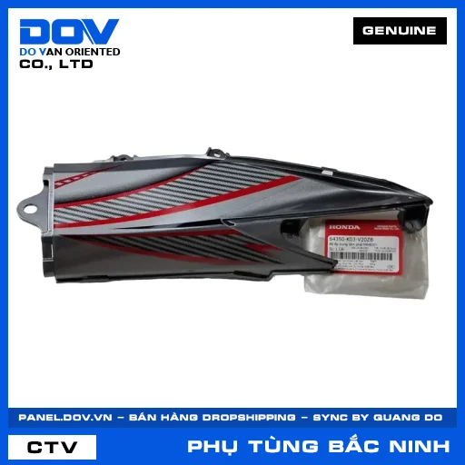 BỘ ỐP TRUNG TÂM PHẢI*NHB25* WAVE, WAVE RSX 110 — 64350K03V20ZB