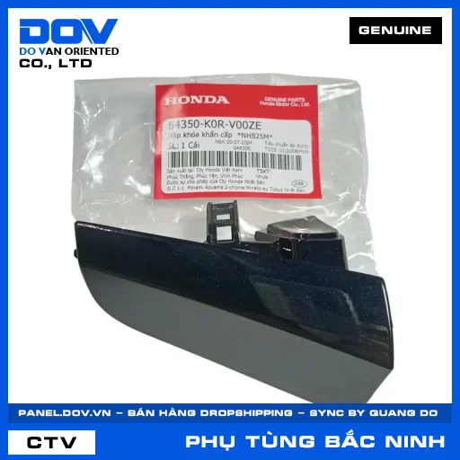 NẮP KHÓA KHẨN CẤP *NHB25M* SH, SH 125/150, SH 125/160 — 64350K0RV00ZE