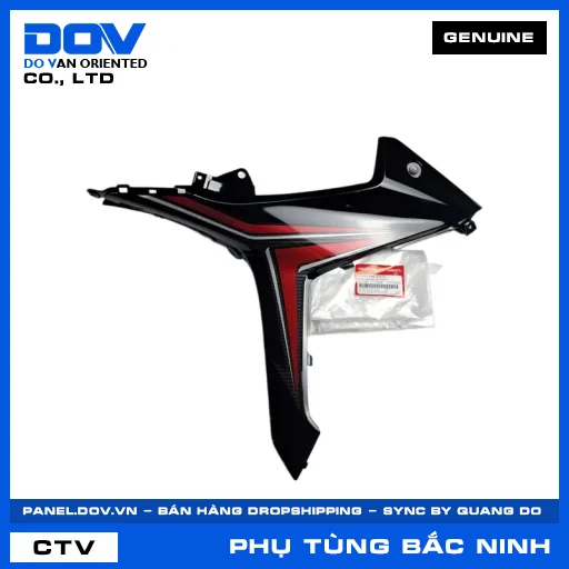 BỘ ỐP TRUNG TÂM TRÁI *R340C* WAVE, WAVE RSX 110 — 64355K90V00ZD