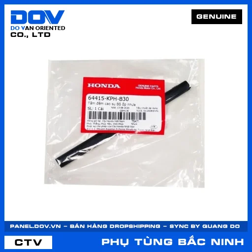 TẤM ĐỆM CAO SU BỘ ỐP NHỰA FUTURE NEO, PCX, PCX 125 — 64415KPHB30