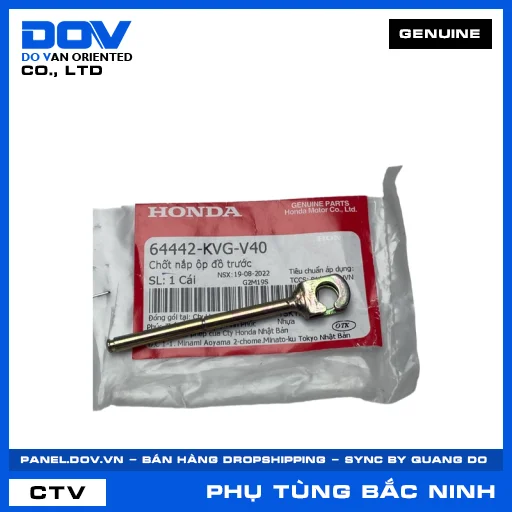 CHỐT NẮP ỘP ĐỒ TRƯỚC AIR BLADE 110 — 64442KVGV40
