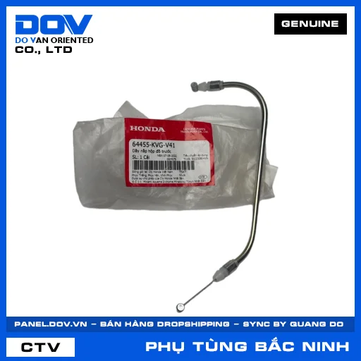DÂY NẮP HỘP ĐỒ TRƯỚC AIR BLADE 110 — 64455KVGV41