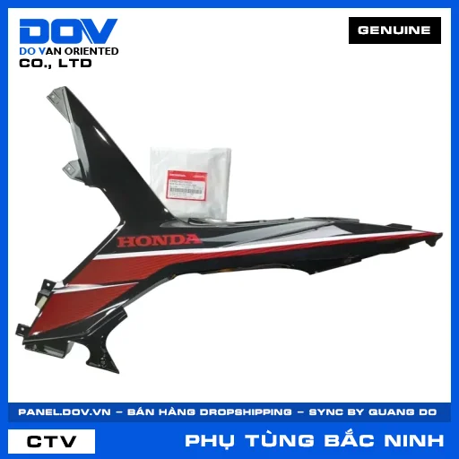 BỘ ỐP ỐNG YẾM TRÁI NHB35, R340 WAVE, WAVE RSX 110 — 64465K07940ZE
