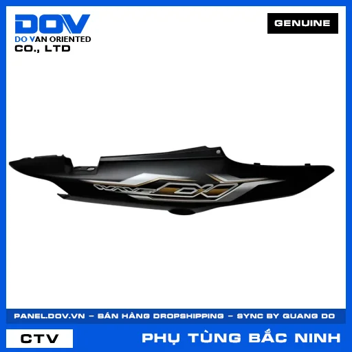 BỘ ỐP SƯỜN PHẢI *NHA76* WAVE, WAVE ALPHA 110 — 64600K89V70ZA