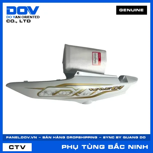 BỘ ỐP SƯỜN TRÁI *NHB55* WAVE, WAVE ALPHA 110 — 64650K89V50ZC