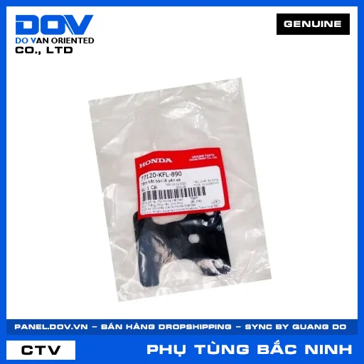 Tấm bắt bản lề yên xe — 77120KFL890