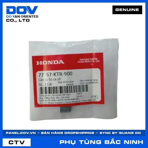 CAO SU ỐP CA PÔ AIR BLADE 125/160, SH 350, VISION 110, WINNER 150 — 77267KTR900