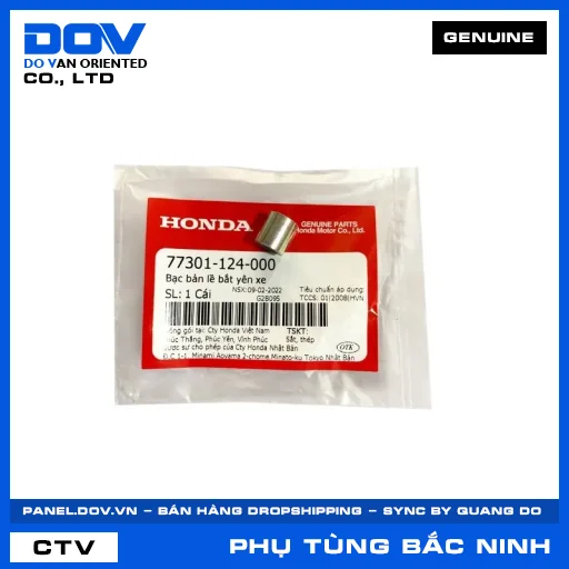 BẠC BẢN LỀ BẮT YÊN XE SUPER DREAM — 77301124000