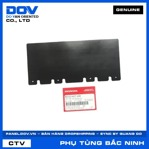 TẤM CHẮN BẢO VỆ ĐUÔI XE AIR BLADE 125 — 80103K27V00
