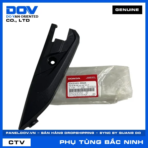NẮP ỐP ĐỂ CHÂN SAU TRÁI *NH-1* SH, SH 125/150 — 83420K01900ZA