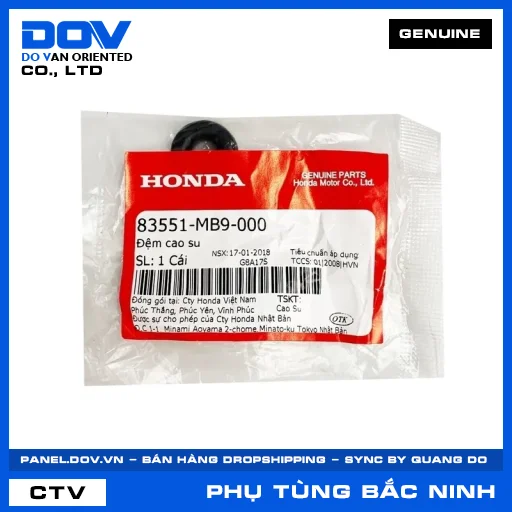 Đệm cao su AIR BLADE 110, CLICK 110 — 83551MB9000
