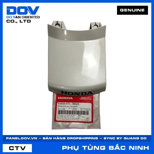 BỘ ỐP ĐUÔI SAU *NH193P* WAVE, WAVE ALPHA — 83600KTL780ZA