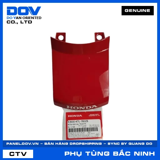 BỘ ỐP ĐUÔI SAU *R263*M WAVE, WAVE ALPHA — 83600KTL780ZB