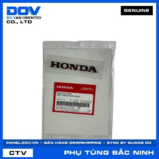 BIỂU TƯỢNG HONDA 80MM LEAD 125 — 86101K12V00ZA