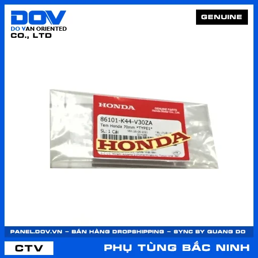 TEM HONDA 70MM *R340* VISION 110 — 86101K44V30ZA