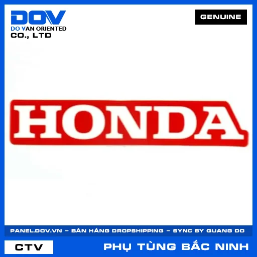 MÁC CHỮ HONDA 70MM *R383* — 86101K45NL0ZB