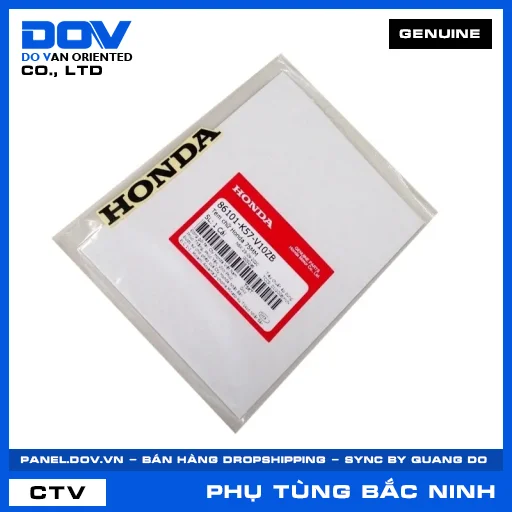 TEM CHỮ HONDA 75MM BLADE 110 — 86101K57V10ZB