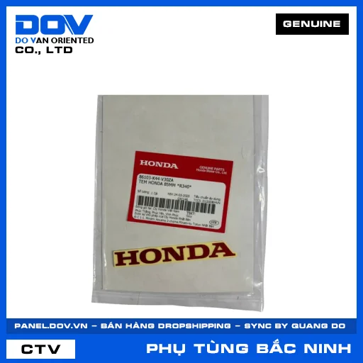 TEM HONDA 85MM *R340* — 86103K44V30ZA