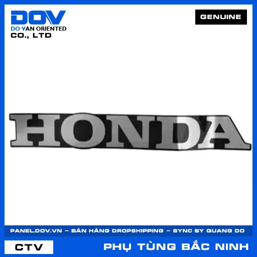 MÁC CHỮ HONDA 280MM *NH167* — 86103K45NL0ZB