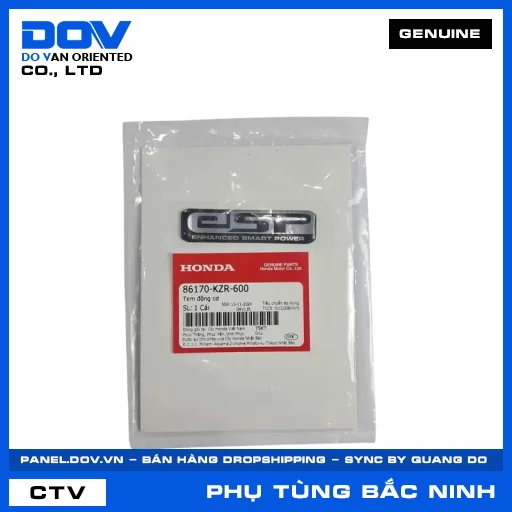 TEM ĐỘNG CƠ AIR BLADE 125, AIR BLADE 125/150, LEAD 125, PCX — 86170KZR600