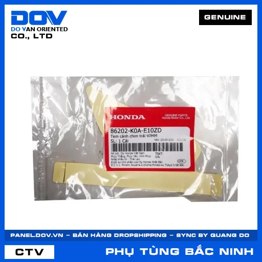 TEM CÁNH CHIM TRÁI 90MM CB300R — 86202K0AE10ZD