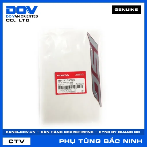 TEM ỐP TRƯỚC TRÁI *R368* — 86641K1FV30ZC