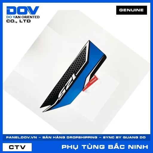 TEM A ỐP TRƯỚC PHẢI *YR322C* AIR BLADE 125 — 86641K66V00ZA