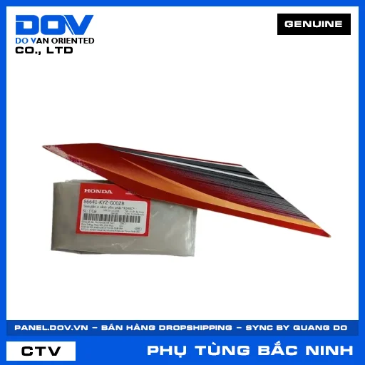 TEM DÁN A CÁNH YẾM PHẢI *R340C* FUTURE 125 — 86641KYZG00ZB