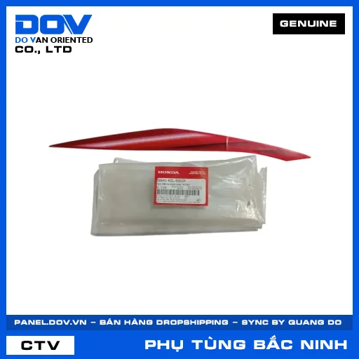 TEM MẶT NẠ TRƯỚC PHẢI *R340* VISION 110 — 86641KZLE00ZF