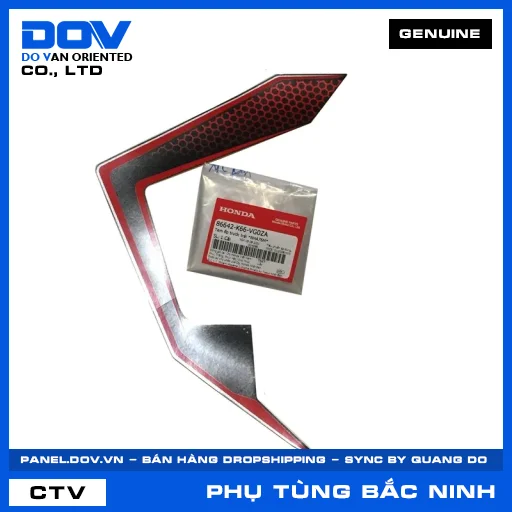 TEM ỐP TRƯỚC TRÁI *NHA76M* — 86642K66VG0ZA