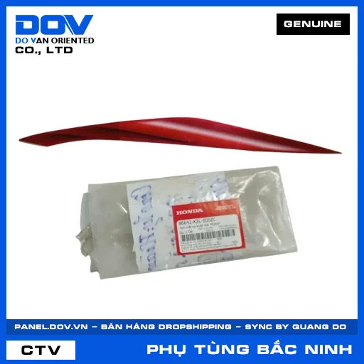 TEM MẶT NẠ TRƯỚC TRÁI *R340* VISION 110 — 86642KZLE00ZC