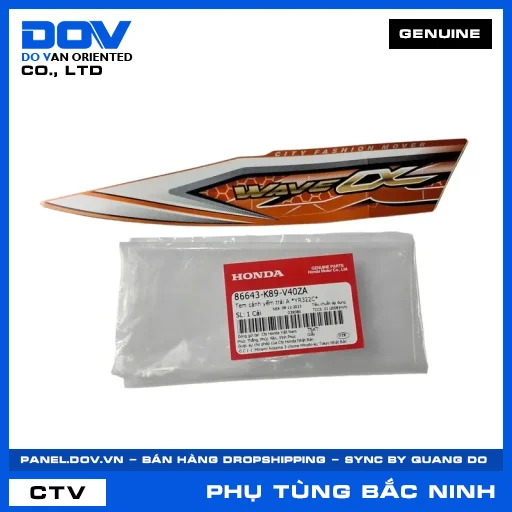 TEM CÁNH YẾM TRÁI A *YR322C* WAVE ALPHA 110 — 86643K89V40ZA