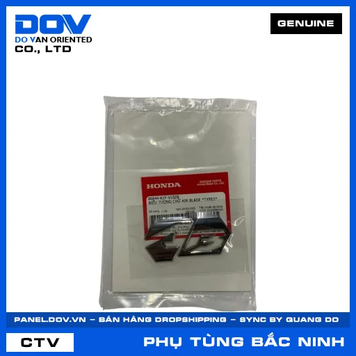 BIỂU TƯỢNG CHỮ AIR BLADE *TYPE1* AIR BLADE 125/150, AIR BLADE 125/160 — 86644K1FV10ZB