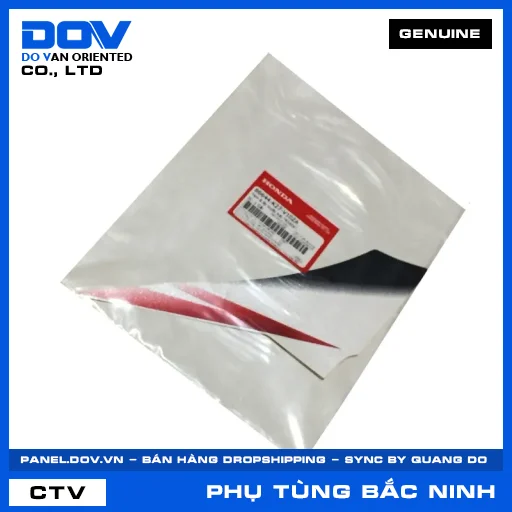 TEM B ỐP TRƯỚC TRÁI *R340X* AIR BLADE 125 — 86644K27V10ZA
