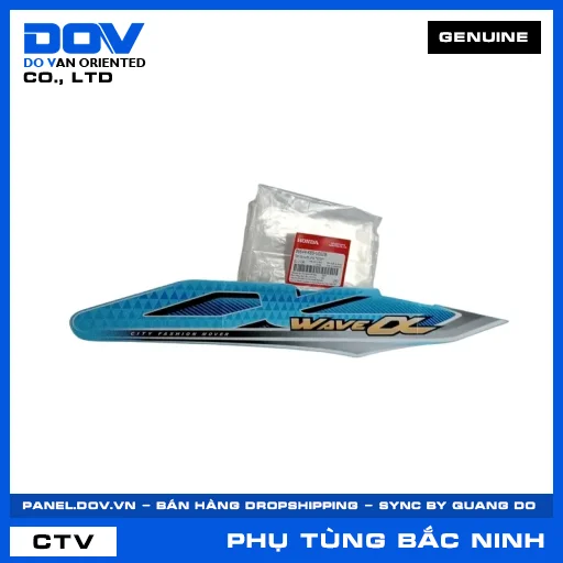 TEM ỐP SƯỜN PHẢI *B203* WAVE ALPHA 110 — 86644K89V00ZB