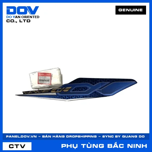 TEM ỐP SƯỜN PHẢI *PB421M* WAVE ALPHA 110 — 86644K89V30ZA
