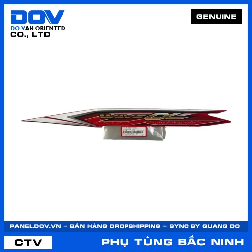 TEM ỐP SƯỜN TRÁI *R263* WAVE ALPHA 110 — 86645K89V20ZE