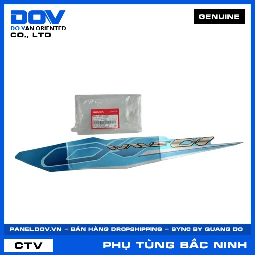 TEM ỐP SƯỜN TRÁI *B203M* WAVE ALPHA 110 — 86645K89V30ZC