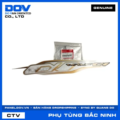 TEM ỐP SƯỜN TRÁI *NHB55* WAVE ALPHA 110 — 86645K89V50ZC